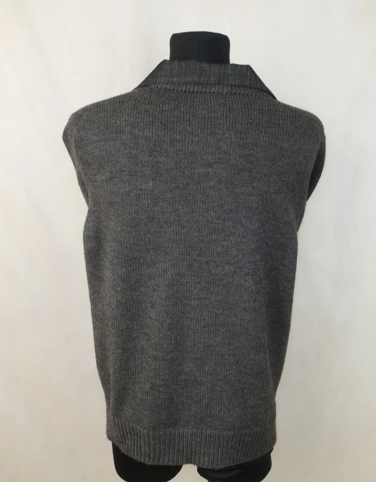 DSQUARED2 MENS WOOL SWEATER CARDIGAN  made in ITALY size L - Image 4 of 4