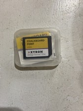 Xyron Chalkboard Font Design Disc