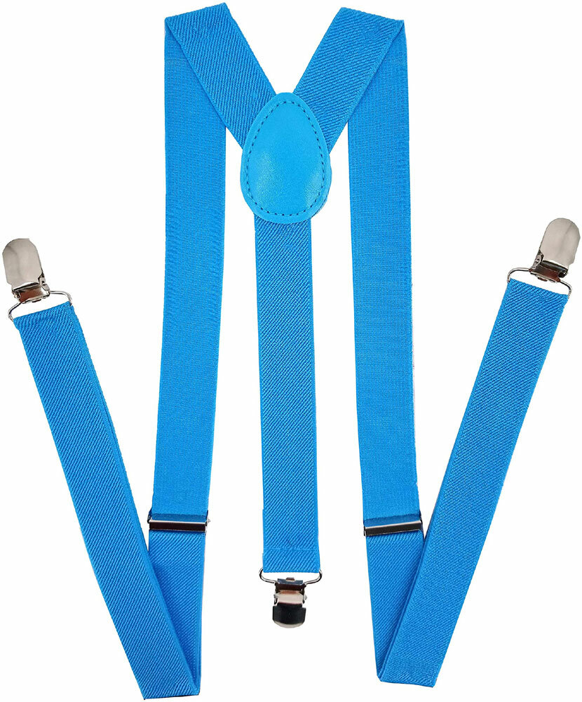 NEW Men Women Clip-on Suspenders Elastic Y-Shape Adjustable Braces