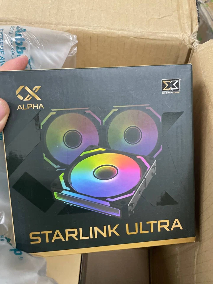 10 item - Xigmatek Starlink Ultra ARGB 120mm 3 Fans Pack Black - Image 4 of 4