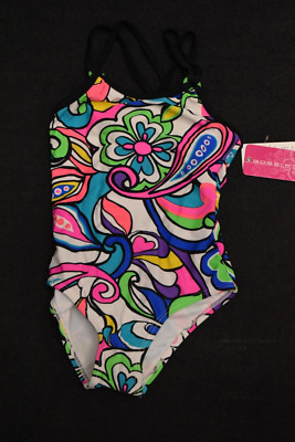 NEW GIRLS GOSSIP GIRLS 1 PIECE SWIMSUIT SIZE 8