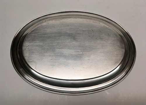 Vintage International Sterling Silver W10 Oval Tray 10” 225g - Picture 7 of 11