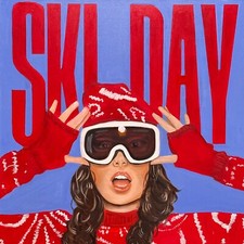 Ski Original Artwork by seller 36 x 36