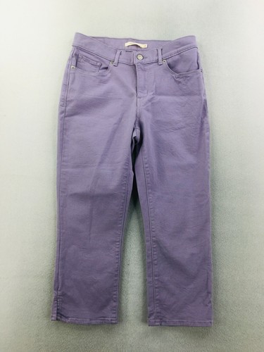 Levis Classic Capri Denim Jeans Womens 