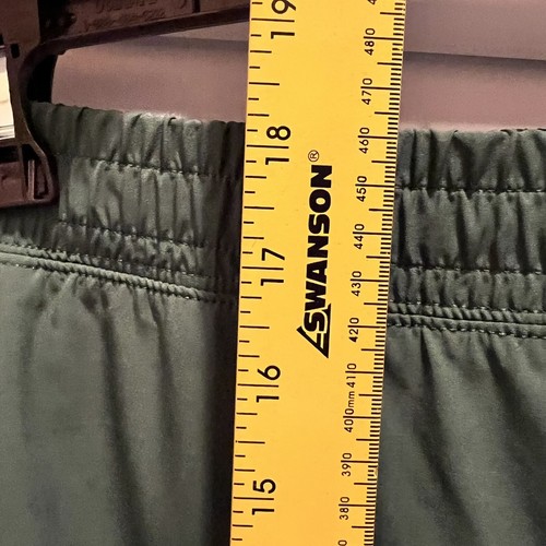 NUOVO pantaloncino uomo Rhône taglia XXL verde mako 7” tasca zip coulisse interna C - Foto 7 di 10