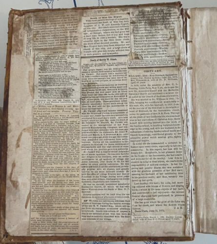 ANTIQUE 1829 THE HOLY BIBLE with APOCRYPHA, Pictures, H & E PHINNEY Family BIBLE - Picture 11 of 24