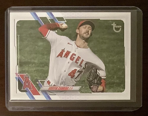 2021 Topps Series 1 - Griffin Canning #208 Vintage Stock /99