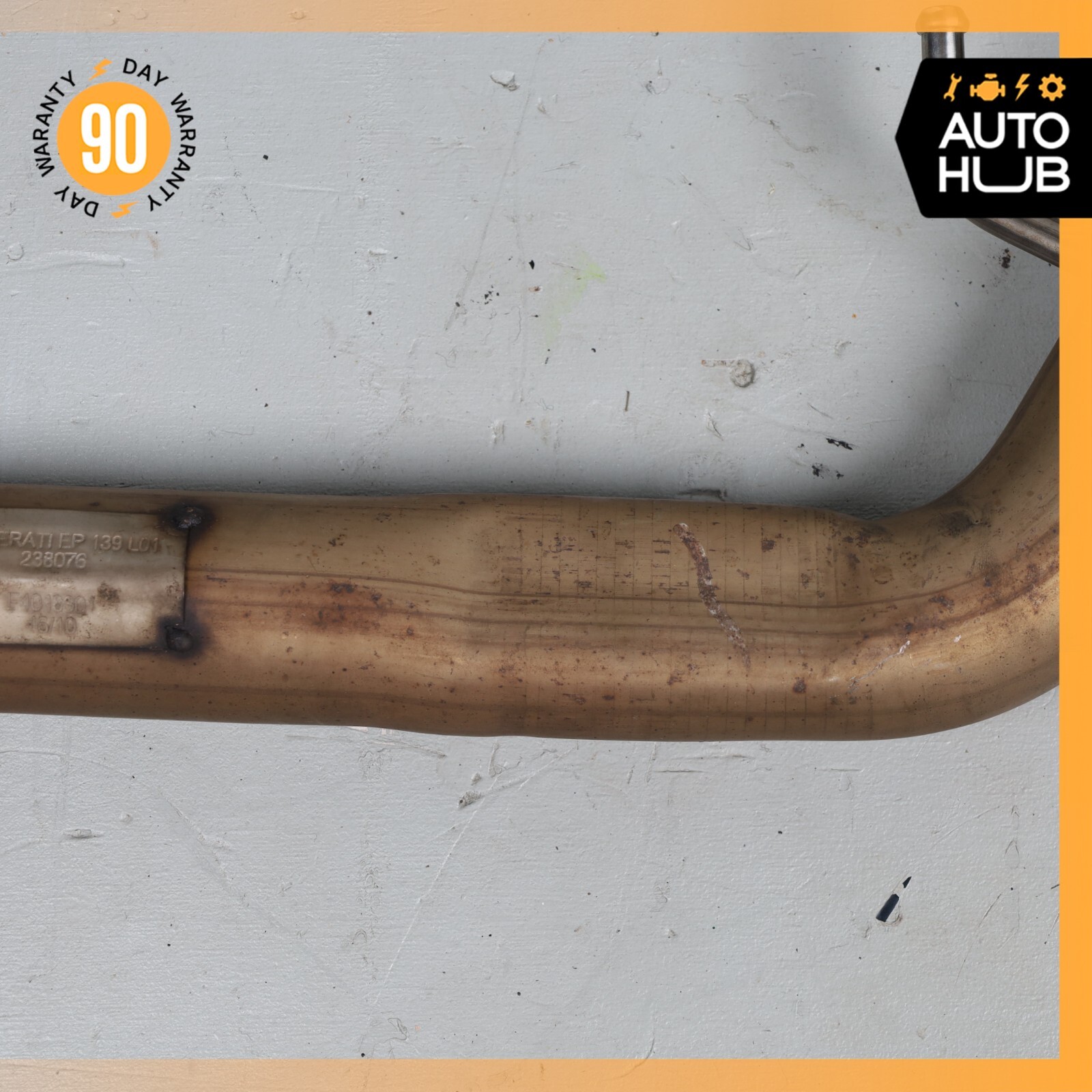 Maserati Quattroporte M139 Engine Exhaust Downpipes Right & Left Set OEM 74k