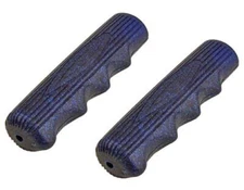 bike Grips Kraton Rubber 212 Sparkle/Blue. lowrider grips, beach cruiser grips