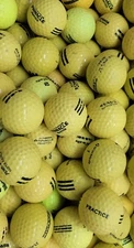 180 range golf balls Yellow Grade D. Mix of brands. Free Shipping.