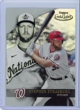 2020 Topps Gold Label Stephen Strasburg Class 2 Base - Washington Nationals
