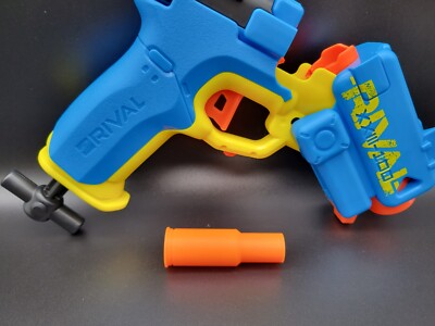 Modded SUPER Pilot XXIII-100 - Nerf Rival K25 Spring Modified Toy