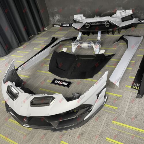 Para Lamborghini Aventador LP700 Convertible Actualización a SVJ Kits de Carrocería de Carbono Seco - Imagen 61 de 63