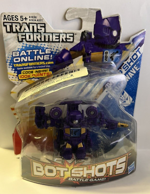 Transformers Jump Shot Shockwave Bot Shots Battle Game, Attack Strength 865