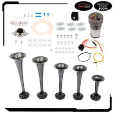 Ultra Loud Black Dixie Musical Car Air Horn Kit Dukes Of Hazzard General Lee