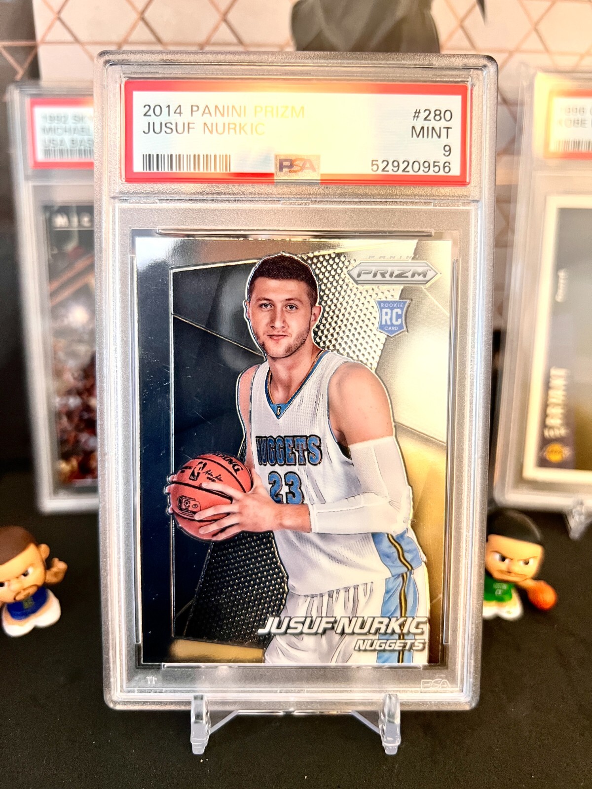 ⭐️ JUSUF NURKIC 2014 PANINI PRIZM #280 PSA 9 MINT GRADED ROOKIE RC🔥