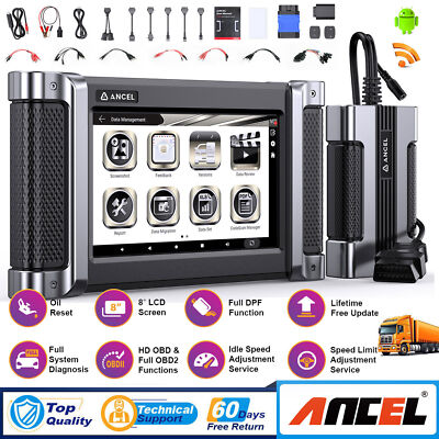 Semi Heavy Duty Truck Scanner Engine Speed Coding Diagnostic DPF Regeneration