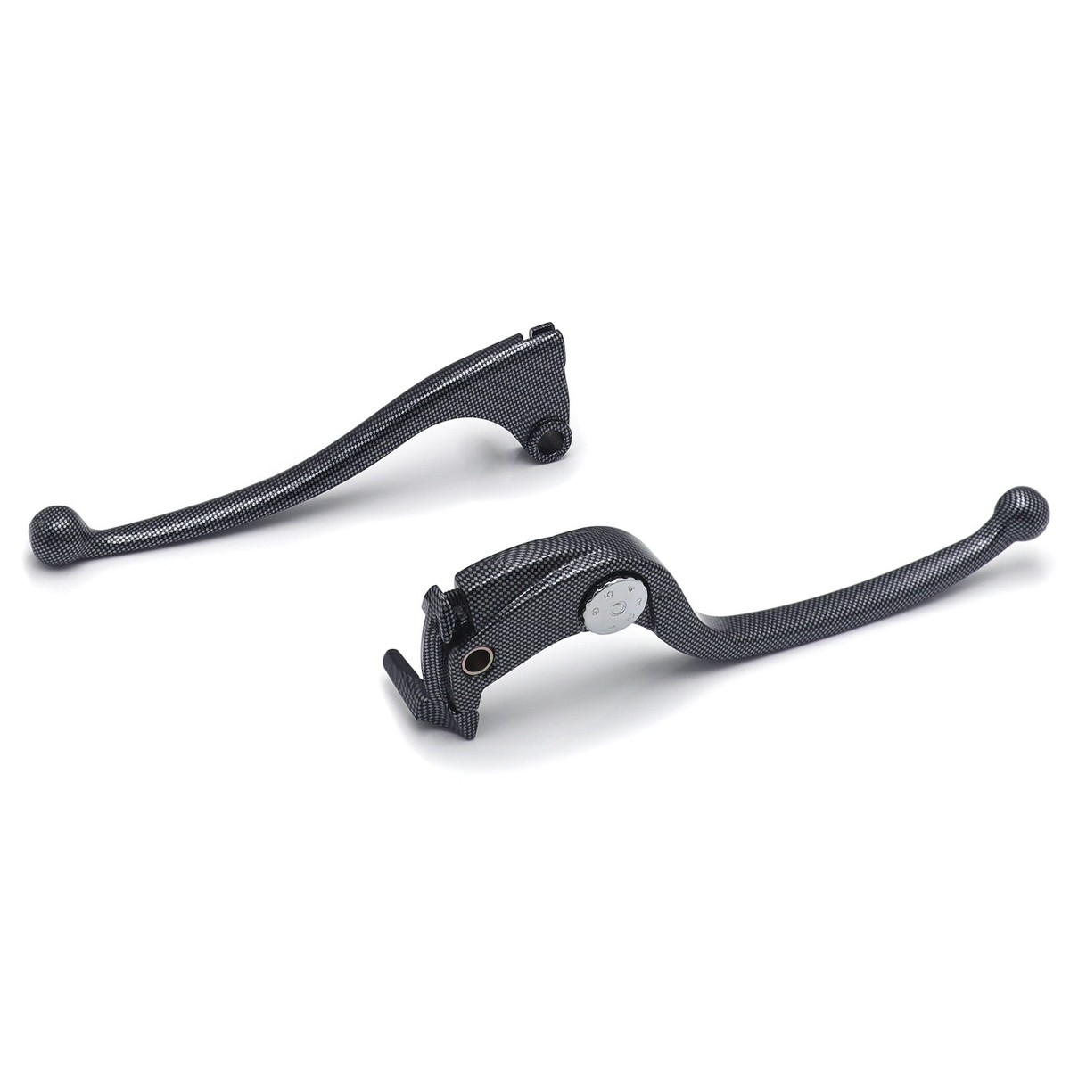 HTTMT Carbon Brake Clutch Lever Set For 2007-2012 Kawasaki ZX6R ZX-10R