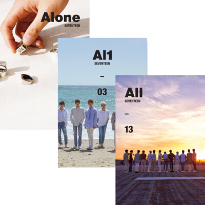 SEVENTEEN [AL1] 4th Mini Album CD+Photo Book+Card+Post Card+