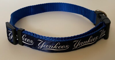New York Yankees COLLAR Baseball Fan Game Gear Team Pro MLB Apparel Shop  Pet Dog
