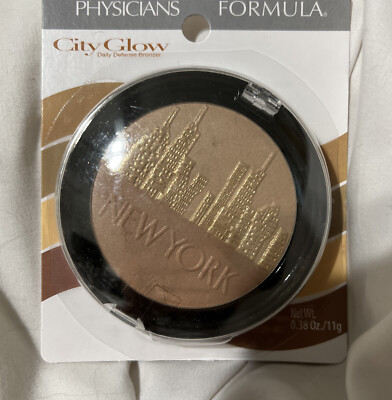 PHYSICIANS FORMULA CITY GLOW DAILY DEFENSE BRONZER NEW YORK