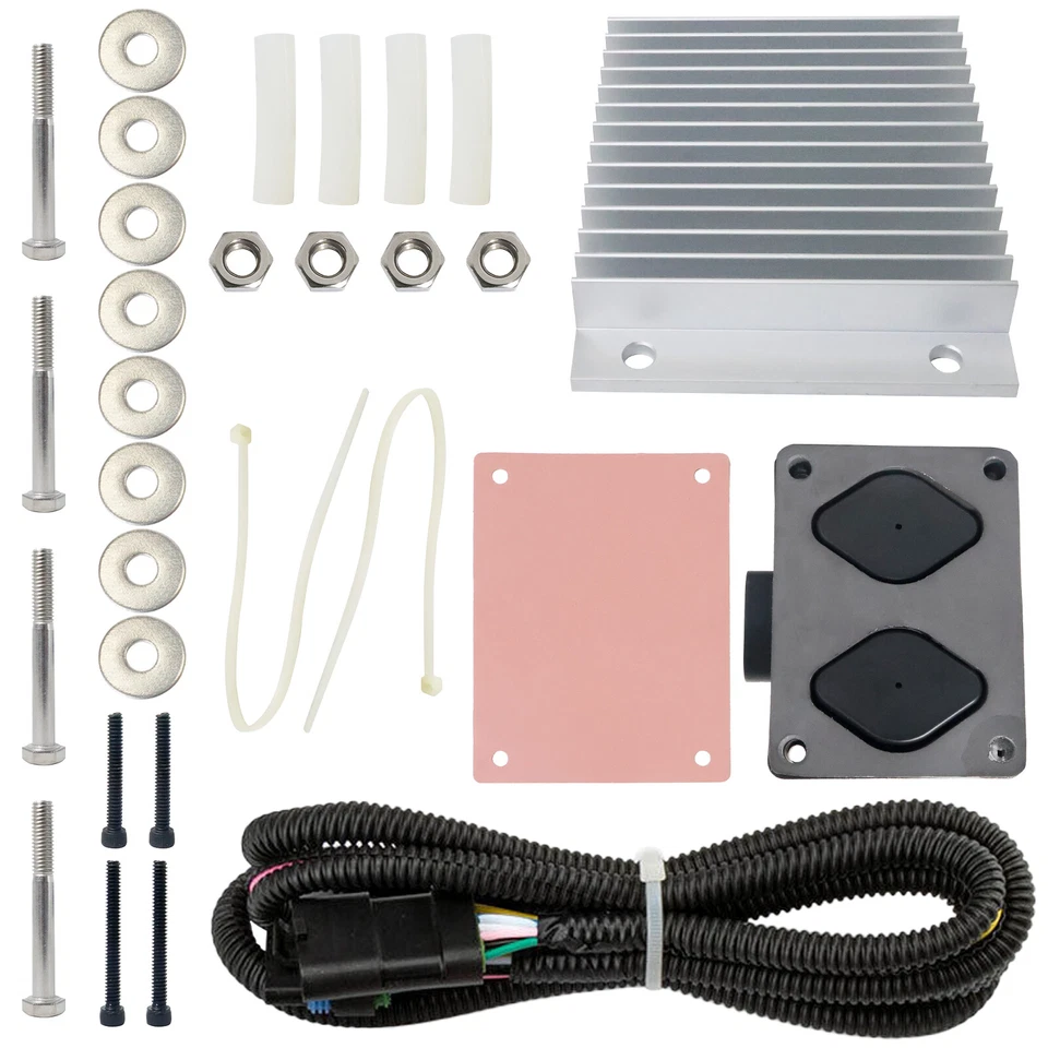 For Chevy GMC 6.5L Fuel Pump Driver Module PMD FSD & Relocation Kit Set 12562836 Foto 3 de 4