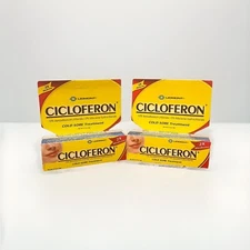 2 Pack! Cold Sore Treatment Gel, Clear, 1 Tube of 0.14 Oz Each