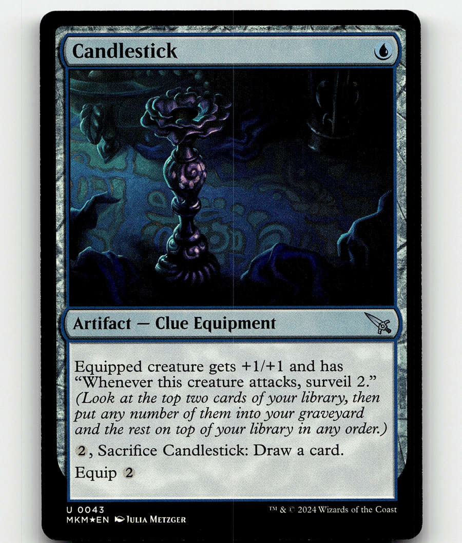 FOIL - MTG Candlestick #43 - Murders at Karlov Manor | eBay FOIL - MTG Candlestick #43 - Murders at Karlov Manor | eBay