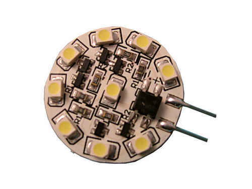 S+H Led-Modul 9 Smd Durchm. 30Mm Sockel G4 12 Volt Ac/Dc 0,63 Watt 40Lm 3200K-image