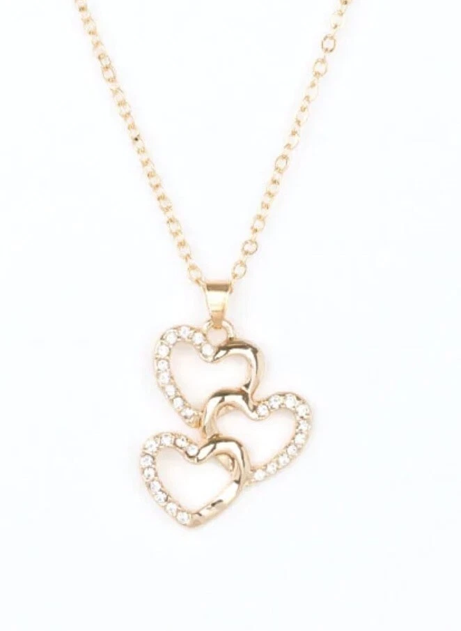 Lots of love gold bracelet paparazzi Outlet