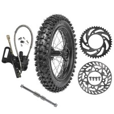 Llanta trasera 14" 90/100-14 con piñón pinza rotor freno YZ85 CR85 CR80