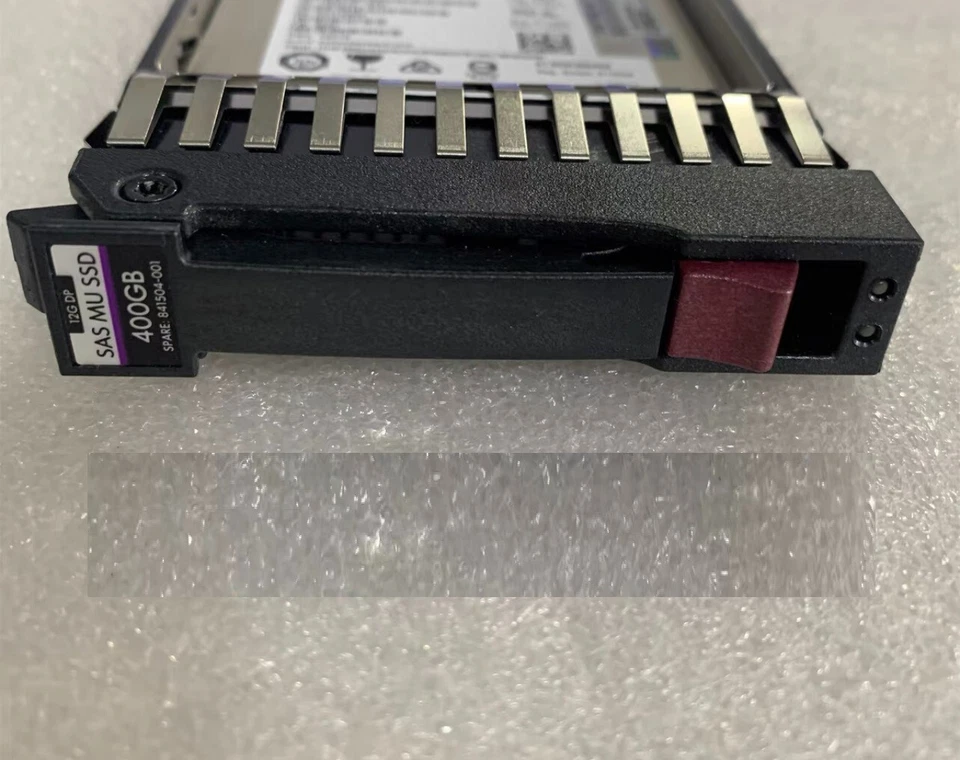 NEW HPE N9X95A 841504-001 400GB SAS 2.5″SSD 12G MSA Mixed Use Solid State Drive - Image 2 of 2
