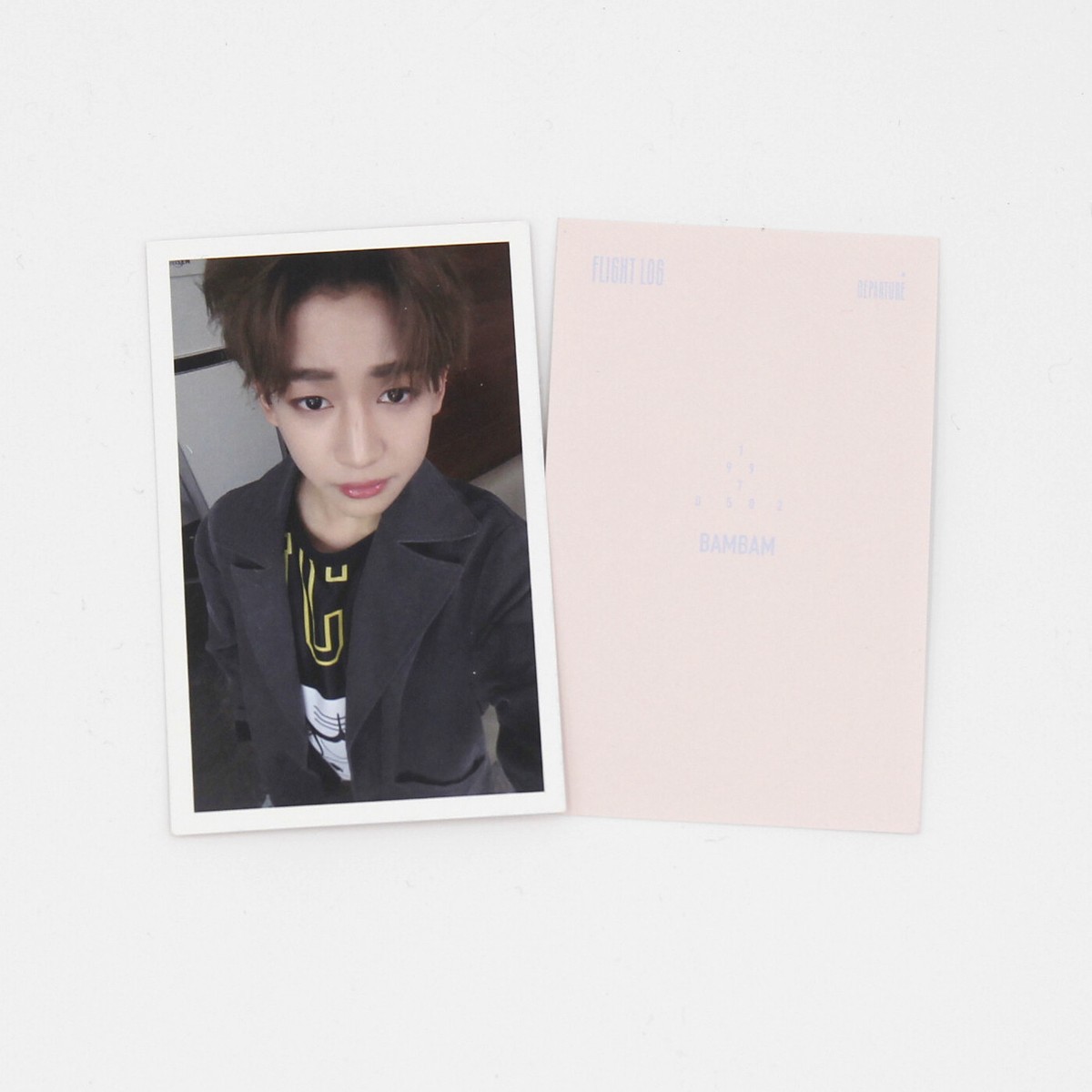 GOT7 bambam チェキ GOT7] FLIGHT LOG:DEPARTURE / FLY / Official Photocard - Bambam | eBay
