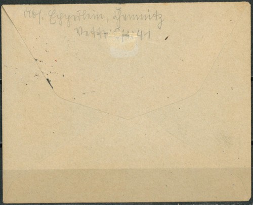 GERMANY 1933 โ WINTERHILFSWERK + HINDENBURG FRANKING โ CHEMNITZ TO SCHWARZENBERG - Picture 2 of 2
