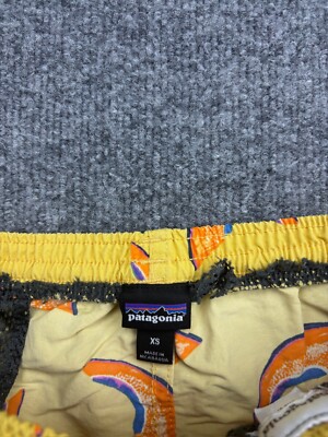 Patagonia Short Men's XS Yellow Melon Baggies Long 7