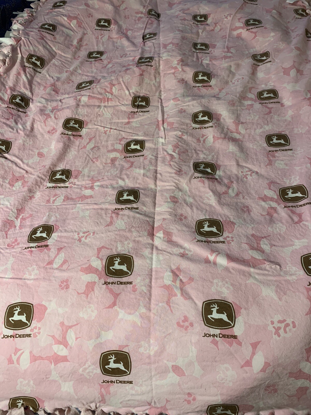john deere baby blanket
