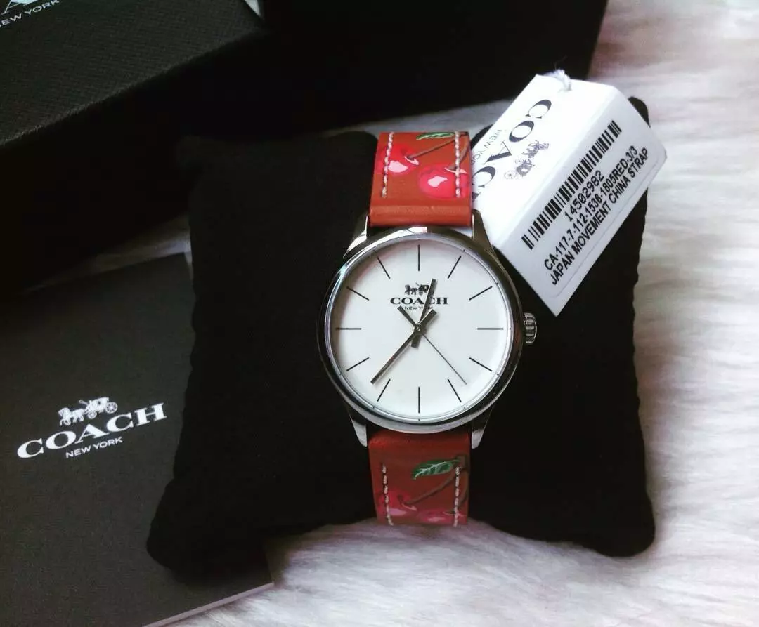 Coach slim easton watch sale