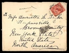 Mayfairstamps Great Britain 1915 Gomersal to New York Cover aax_81099