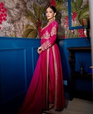 GOWN SALWAR KAMEEZ PAKISTANI INDIAN WEDDING PARTY WEAR DRESS BOLLYWOOD SUIT NEW