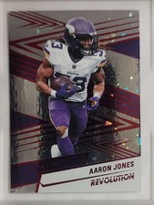 2025 Panini Revolution - Red Cosmo #89 Aaron Jones Mint