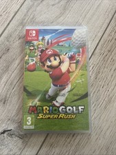 Thumbnail of ebay&reg; auction 188392008767 | NEU Nintendo Switch Spiel - Mario Golf Super Rush - aus Sammlerhand TOP OVP