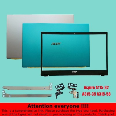 New For Acer Aspire A115-32 A315-35 A315-58 US Back Cover / Bezel / Hinges Green