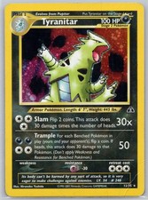 Tyranitar (12) Unlimited Holofoil N2 12/75 Hironobu Yoshida MP
