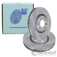 2X Blue Print Bremsscheiben 305Mm InnenbelÜFtet Vorne Passend FüR Alfa Romeo 159