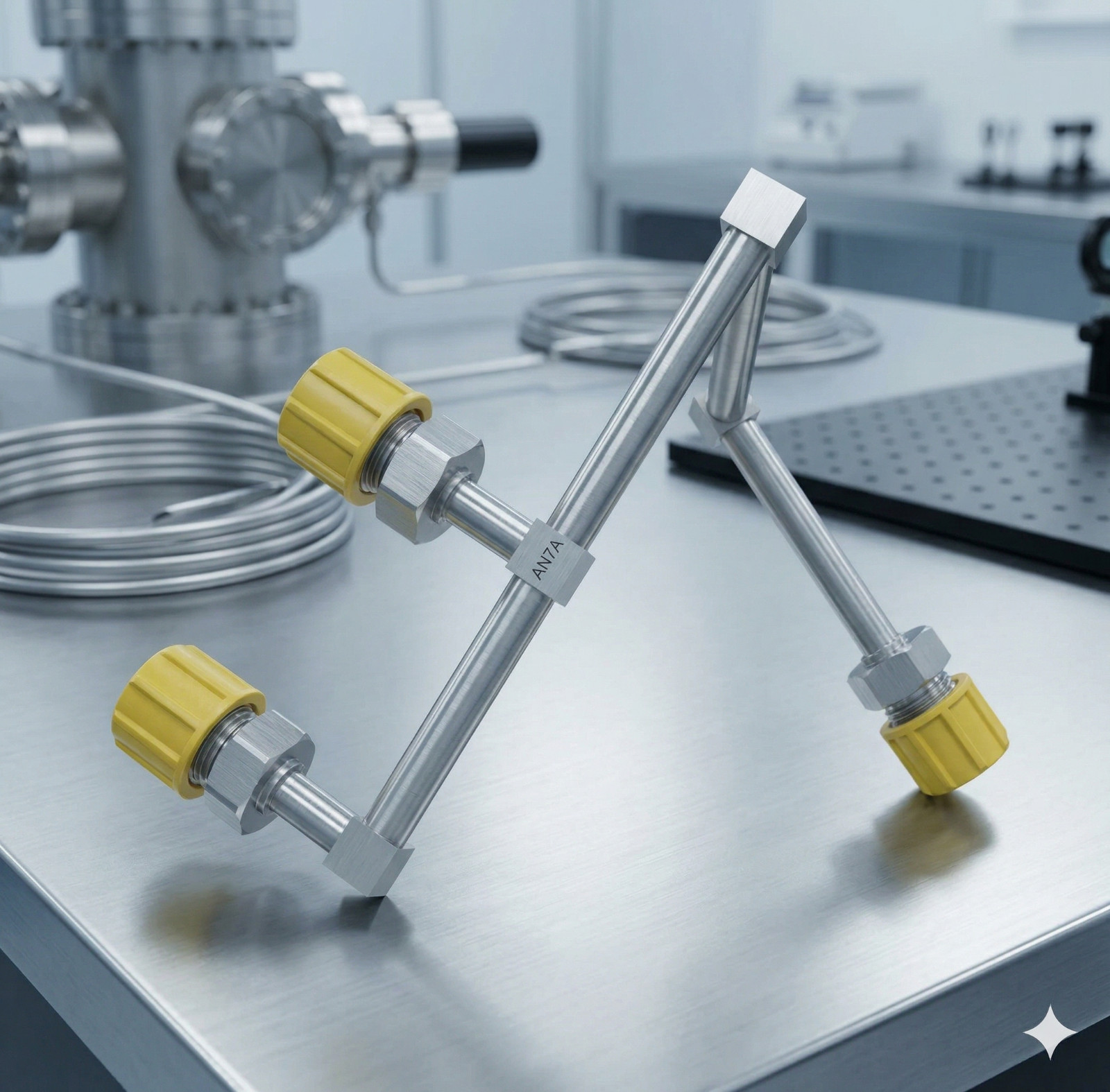 SWAGELOK | 6LW | MICRO-FIT UHP MANIFOLD | 316L VIM-VAR | TRIPLE 1/8" MALE VCR