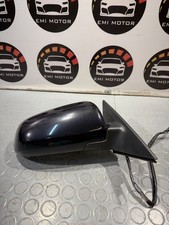 AUDI A3 8P DOOR WING MIRROR DRIVER RIGHT SIDE BLACK LZ9Y 2003-08