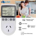Digital Thermostat Timer AU Plug Switch Socket Temperature Controller Sensor