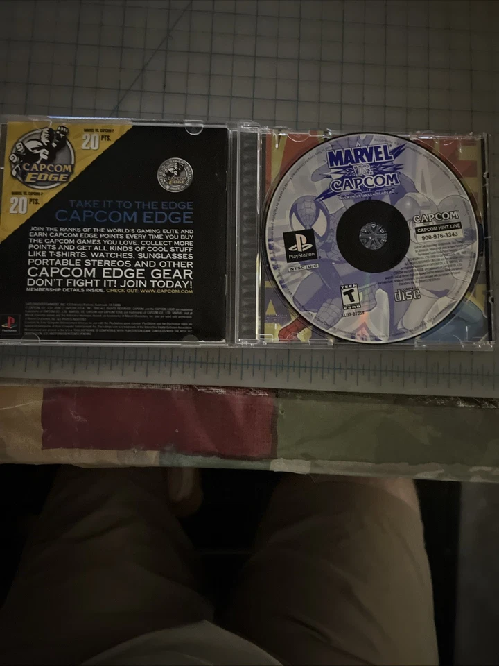 Marvel vs. Capcom: Clash of Super Heroes (Sony PlayStation 1, 2000) - Image 3 of 4