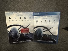 Ridley Scott's  ALIEN COVENANT  Michael Fassbender Billy Crudup LIKE NEW Blu-ray