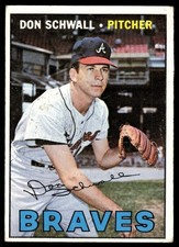 1967 Topps Don Schwall Atlanta Braves #267